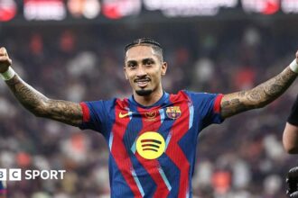 'If Flick hadn't come, I would have left Barca' - Raphinha