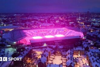 Weekly sports quiz: Which football club's stadium turned the sky pink?