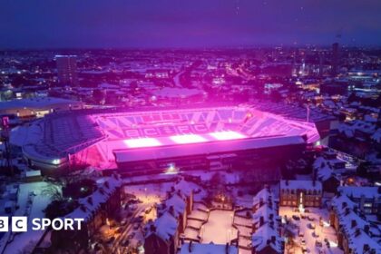 Weekly sports quiz: Which football club's stadium turned the sky pink?