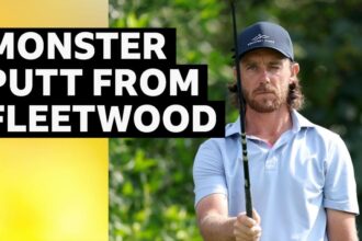 Spectacular Fleetwood putt to finish in Dubai