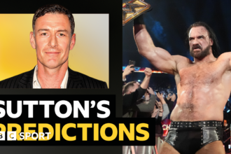 Sutton's predictions v WWE superstar Drew McIntyre