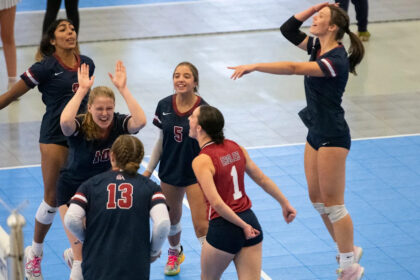 Who won Montgomery Advertiser's poll for Volleyball Player of the Year?