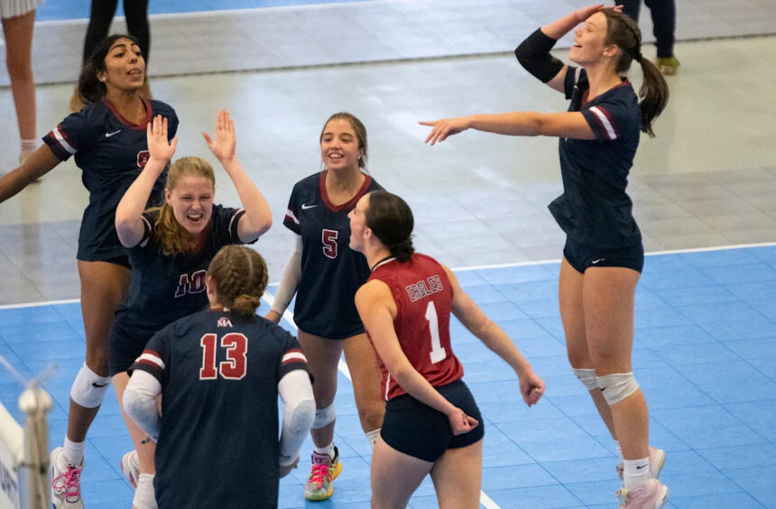 Who won Montgomery Advertiser's poll for Volleyball Player of the Year?