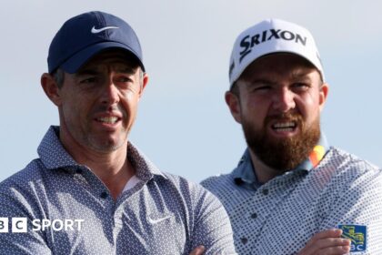 McIlroy hits water four times as Lowry ties Dubai lead