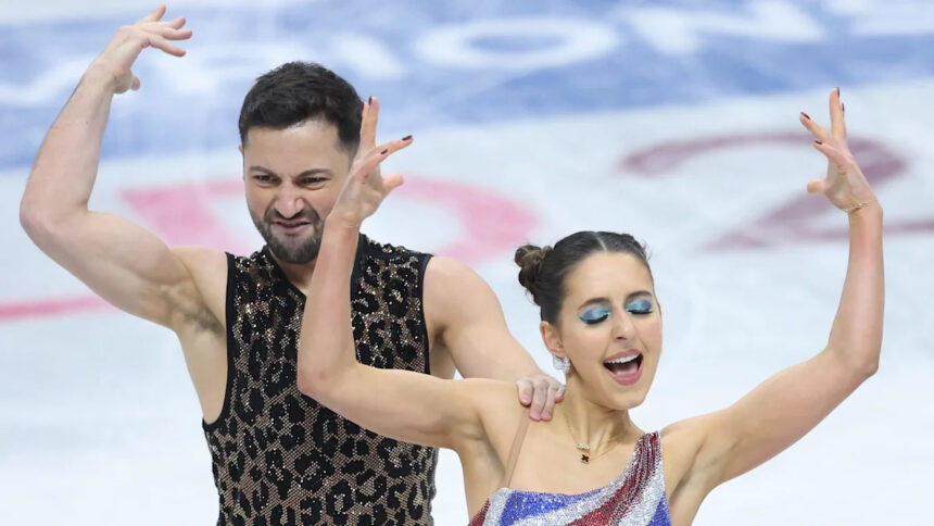 British pair in contention for figure skating gold