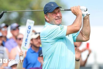 Faldo returns home after open-heart surgery