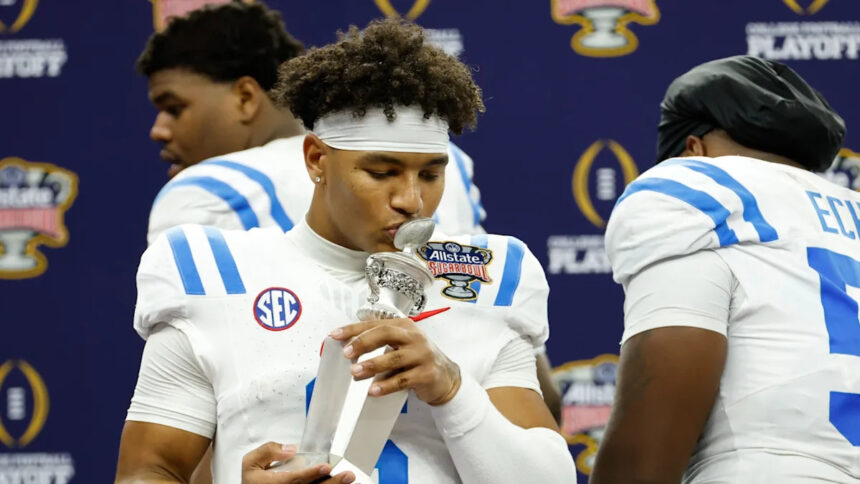 Ole Miss QB Trinidad Chambliss sues NCAA for extra year of eligibility