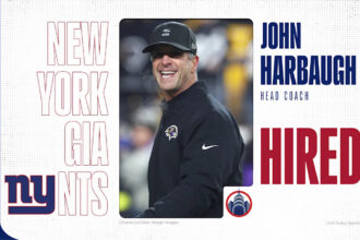 New York Giants officially hire John Harbaugh as head coach
