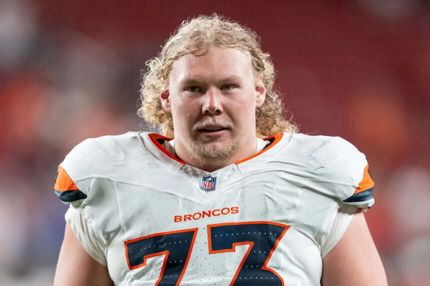 Big man touchdown: Broncos OL Frank Crum scores TD vs. Bills
