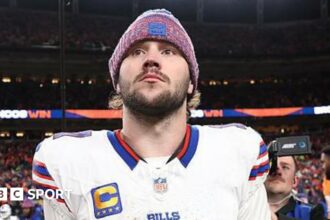 Allen suffers more play-off heartache as Broncos beat Bills