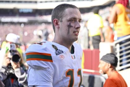 Carson Beck stays grounded ahead of Miami's National Championship clash with Indiana