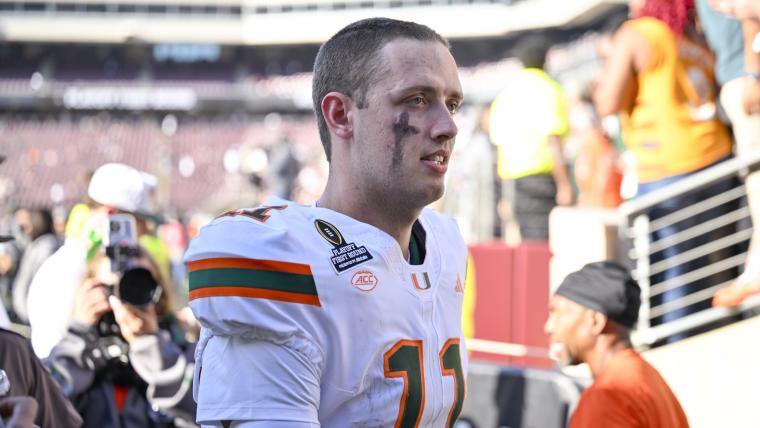 Carson Beck stays grounded ahead of Miami's National Championship clash with Indiana