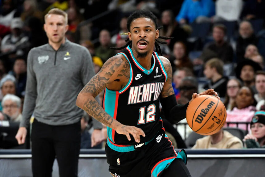 Ja Morant is 'trending to be in' vs Magic in London, Grizzlies coach says