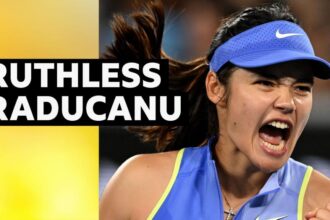 Raducanu dominant in Australian Open first-round win