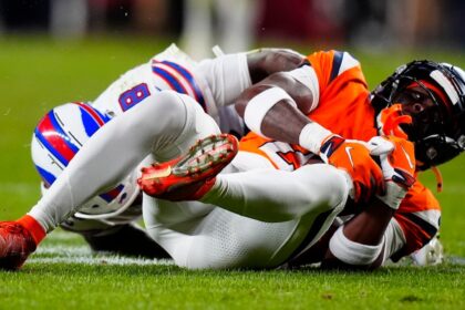 Bills doomed by bizarre interception in playoff loss to Broncos