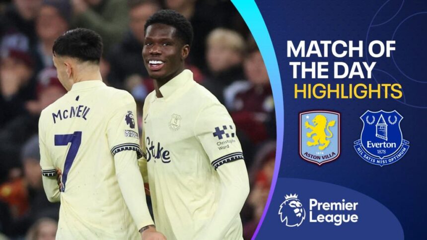 Barry secures deserved win for Everton against Villa