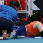 Sobbing Jones among Australian Open injuries