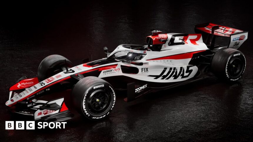 Haas first F1 team to reveal images of 2026 car