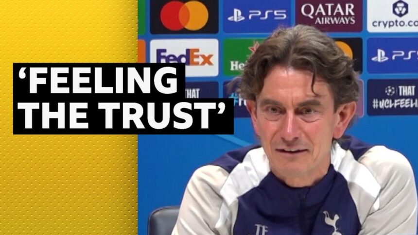 'We had a good conversation' - Frank on Tottenham board support