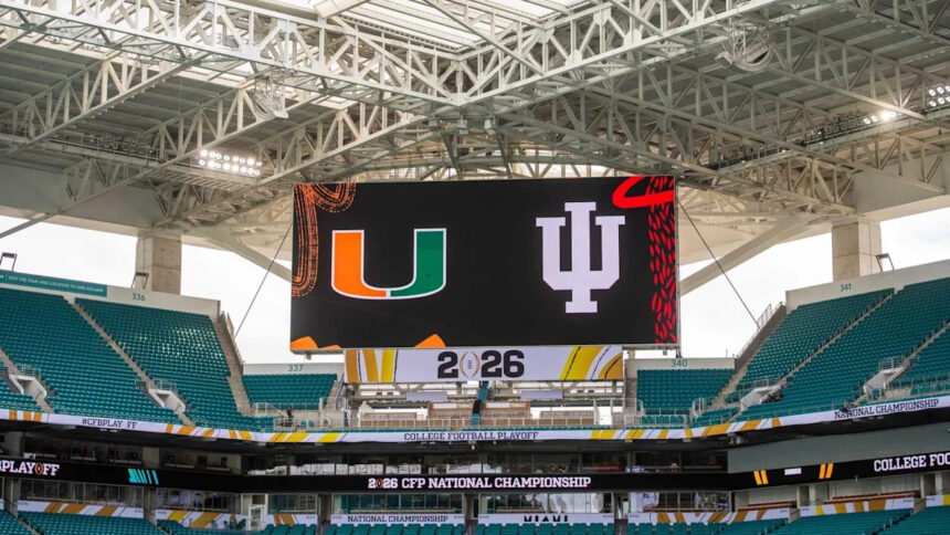 Indiana vs Miami live updates: 2026 college football championship score, highlights, news, analysis,
