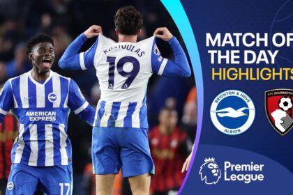 Stunning late goal earns Brighton draw against Bournemouth