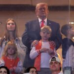 Trump gets thunderous reception at Miami vs Indiana college football championship game with Ivanka a