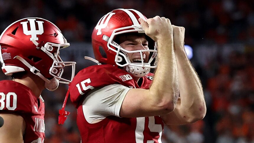 Indiana wins college football national championship in thriller over Miami