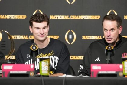 Indiana's Fernando Mendoza, Curt Cignetti complete the greatest college football story ever told