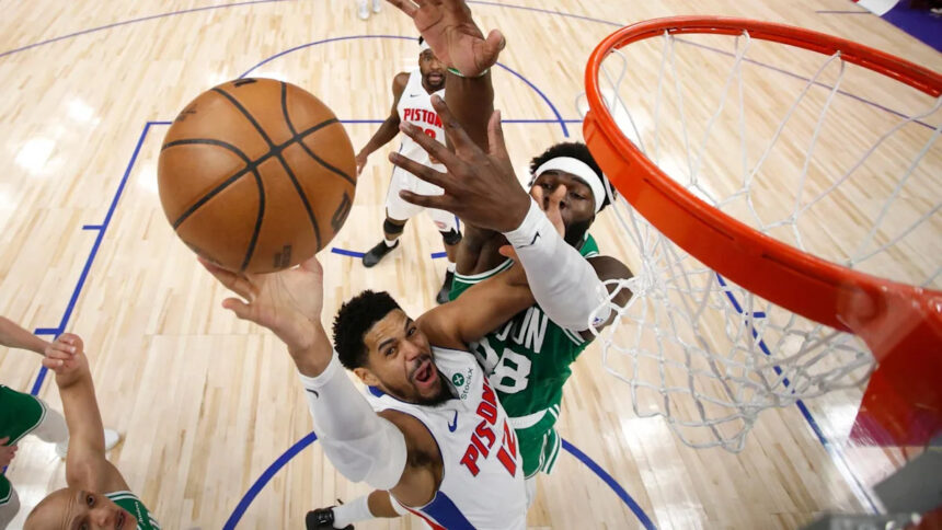 Pistons beat Celtics by one point as top two meet