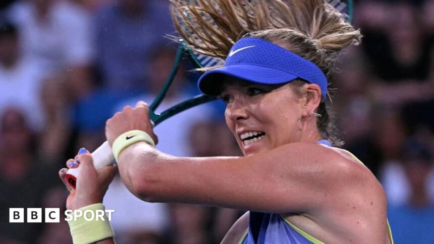 Boulter outclassed in straight-set loss to Bencic