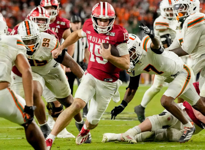 The Curt Cignetti play call and Fernando Mendoza run that won Indiana's national title