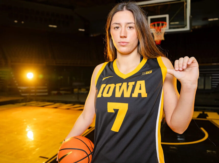 Iowa women's basketball guard named Big Ten Freshman of the Week