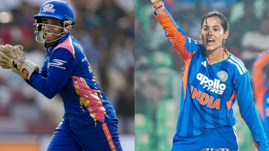 G Kamilini ruled out due to injury, MI name Vaishnavi Sharma as replacement