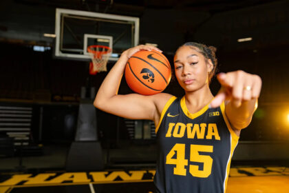 Iowa's Hannah Stuelke named AP National Player of the Week
