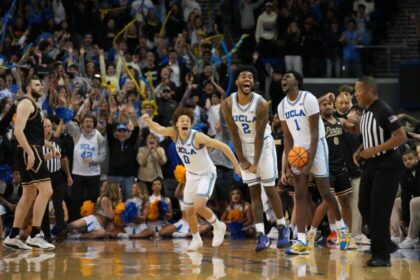 Donovan Dent and Tyler Bilodeau lead UCLA to stunning upset of No. 4 Purdue