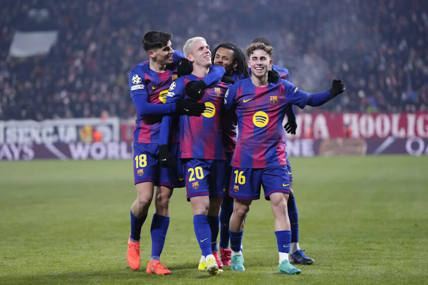 Slavia Prague 2-4 Barcelona, Champions League: Recap
