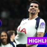 Spurs beat 10-man Dortmund to ease pressure on Frank