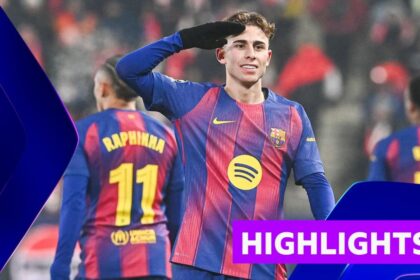 Lopez stunner sees Barcelona beat Prague in six-goal thriller