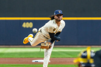 Brewers trade Freddy Peralta to Mets, reuniting him with David Stearns