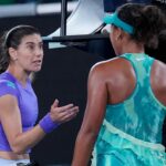 Naomi Osaka, Sorana Cirstea share icy post-match moment at Australian Open