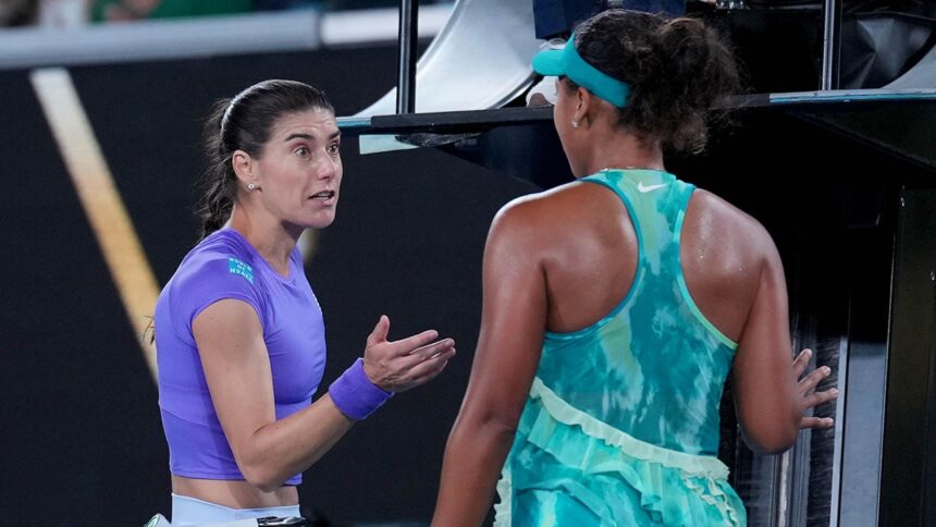 Naomi Osaka, Sorana Cirstea share icy post-match moment at Australian Open