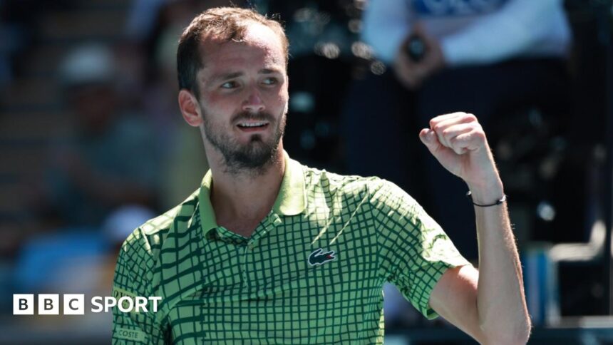 'Not again' - Medvedev battles back from brink