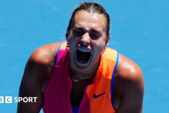 'Emotionally all over the place' - gritty Sabalenka wins