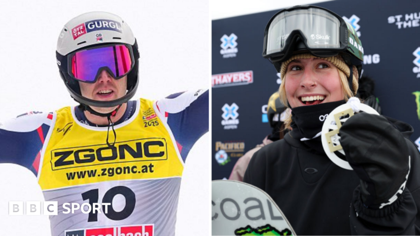 Ryding & Brookes in 20-strong GB snow squad for Winter Olympics