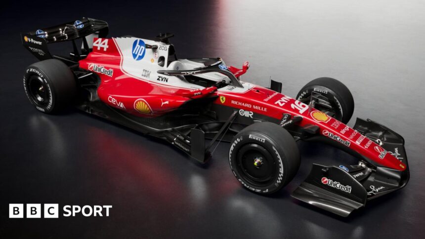 Hamilton says 2026 rules 'huge challenge' as Ferrari reveal new car