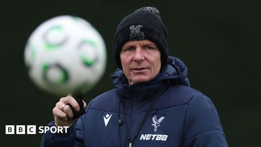 Glasner '100% committed' to Palace for rest of season