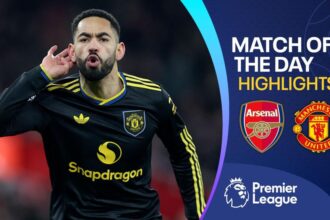 Cunha scores stunning late winner as Man Utd beat Arsenal