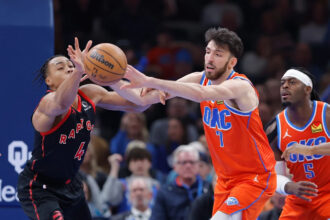 Player grades: Thunder can't close out again in 103-101 loss to Raptors