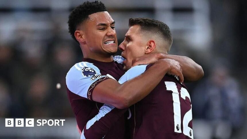 Villa 'extraordinary' in first win at Newcastle since infamous 2005 trip