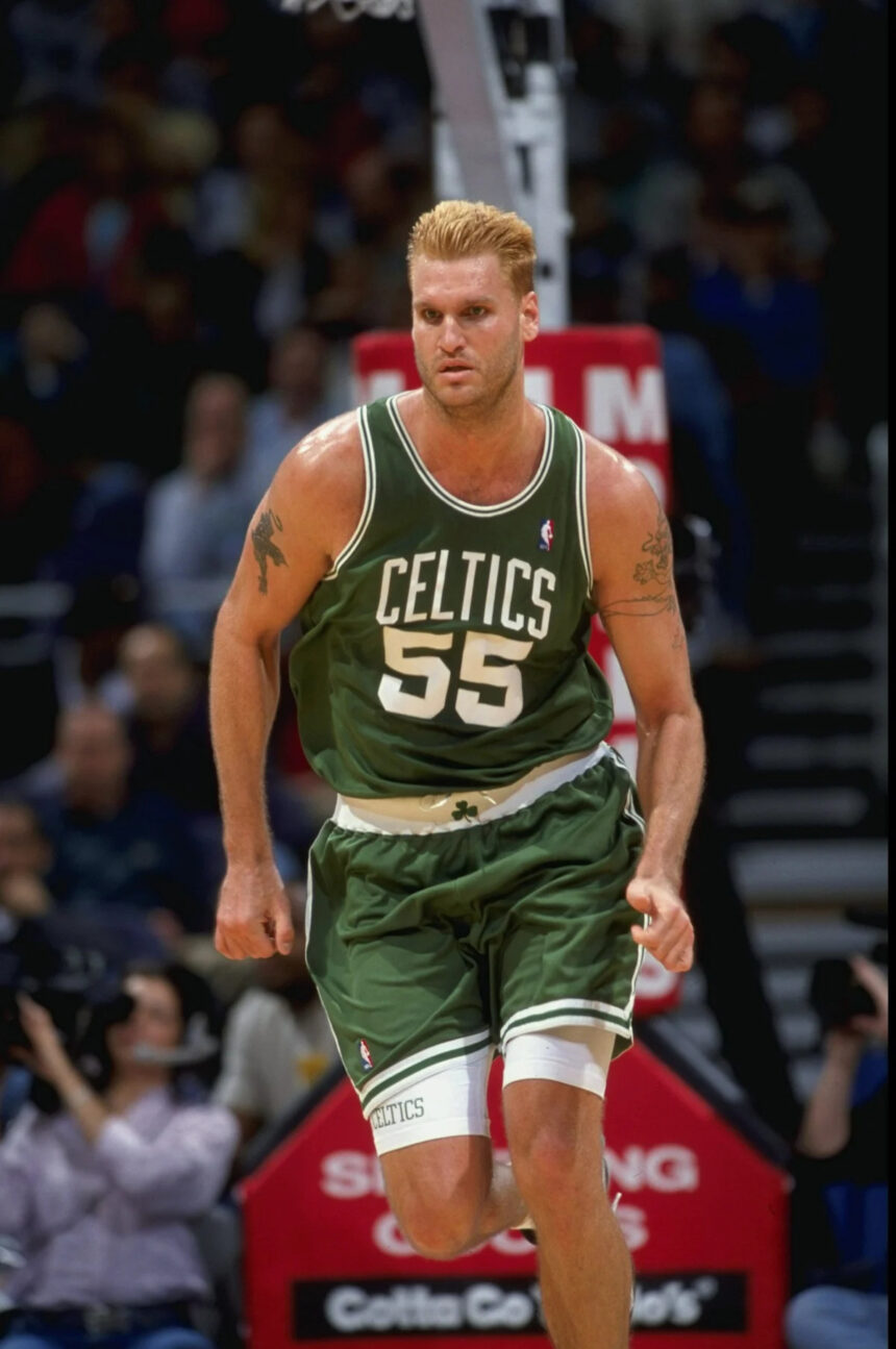 Boston Celtics jersey history No. 55 - Dwayne Schintzius (1999)